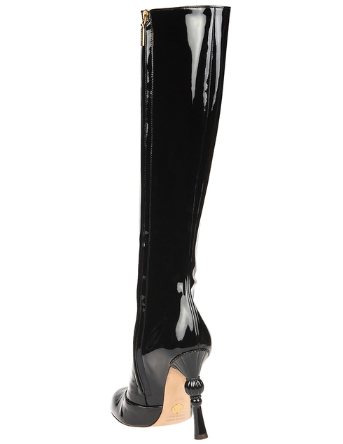женские черные Сапоги Dolce & Gabbana DG8625_black - фото-2