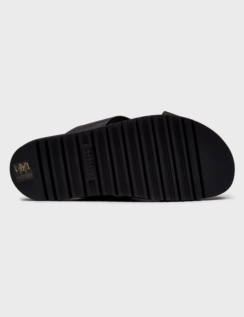 черные Шлепанцы Fratelli Rossetti 47141_black размер - 41