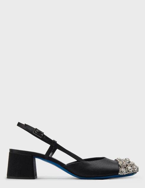 женские черные текстильные Босоножки Loriblu 8702_black - фото-5