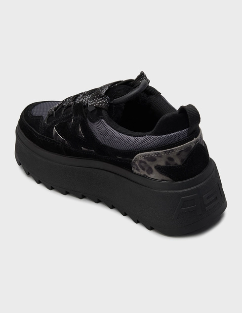 женские черные Кеды Ash MOVIE-002 - фото-2