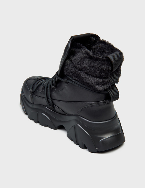 женские черные Ботинки Ea7 Emporio Armani X8M001XK229-S868 - фото-2