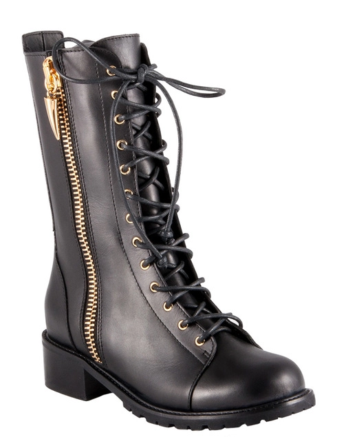 черные Ботинки Giuseppe Zanotti ZANI47065002-NEROZAN