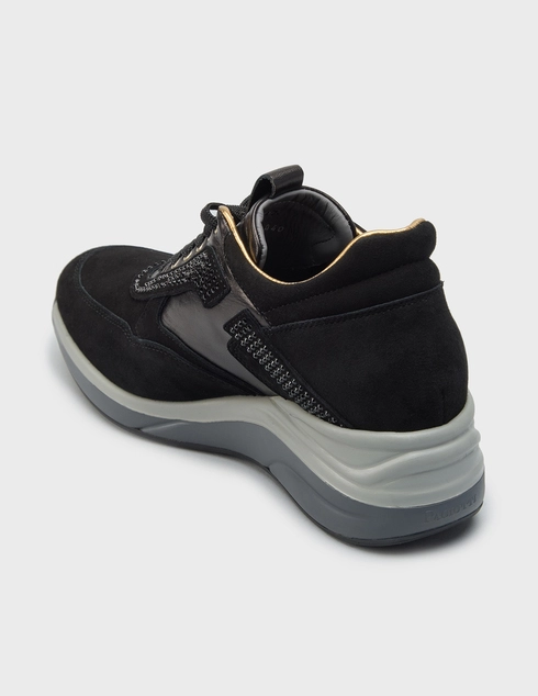 женские черные Кроссовки 4US Cesare Paciotti ED3WCA_black - фото-2