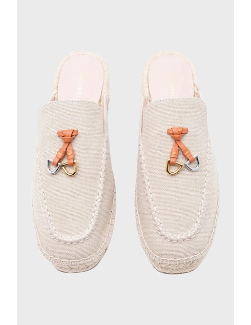 женские бежевые Шлепанцы Coccinelle COCCINELLE_1641 - фото-2