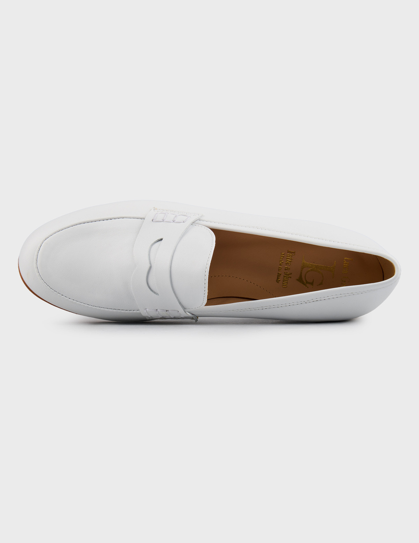 белые женские Лоферы Luca Grossi 124_white 7045 грн