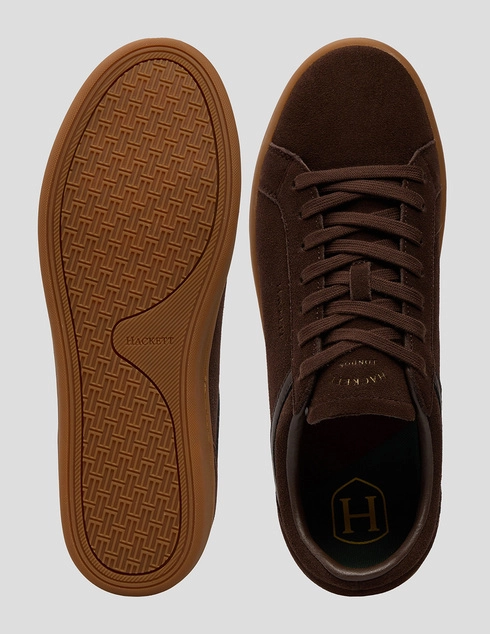 коричневые Кеды Hackett London HMS200045-898_brown размер - 41