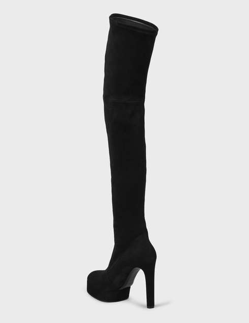 женские черные Ботфорты Casadei S1T982T1201T00059000-black - фото-2