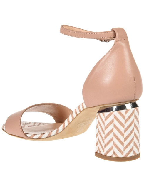 женские бежевые Босоножки Roberto Serpentini RS24086SALM_beige - фото-2