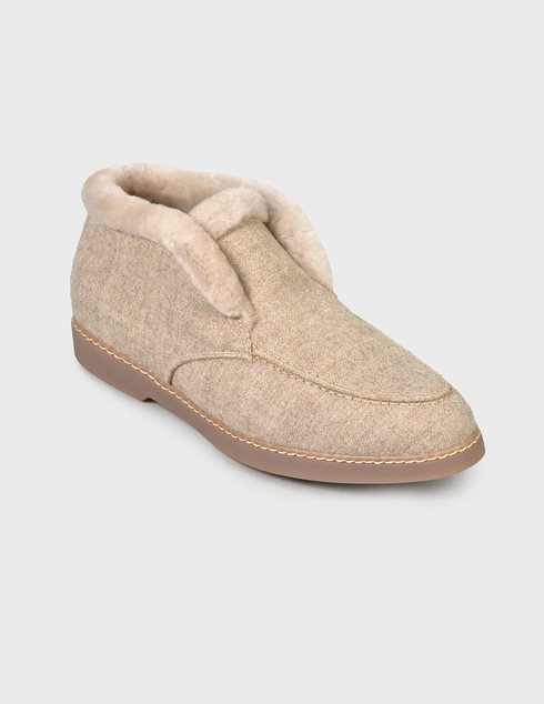 бежевые Полуботинки Doucal'S 8516-beige