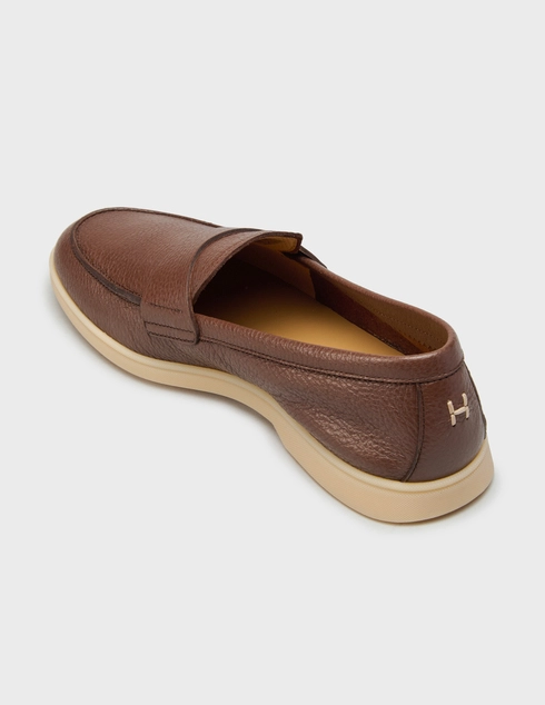 мужские коричневые Лоферы Henderson Baracco CHIAIA.C.0 - фото-2