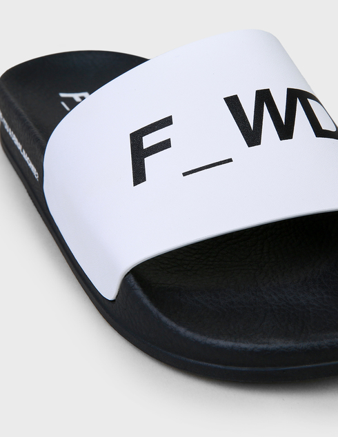 женские черные резиновые Шлепанцы F_WD SS20-FWS34141A-11141-black - фото-5