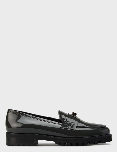 женские серые лакированные Лоферы Luca Grossi 478_gray - фото-5