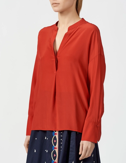 Vince Vince-SS19-568812117-642ADR-ADOBE-RED фото-2
