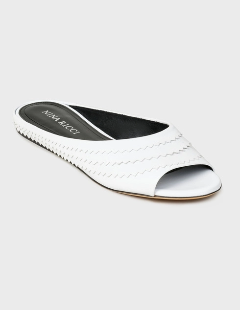 белые Шлепанцы Nina Ricci NR30020-07020-white