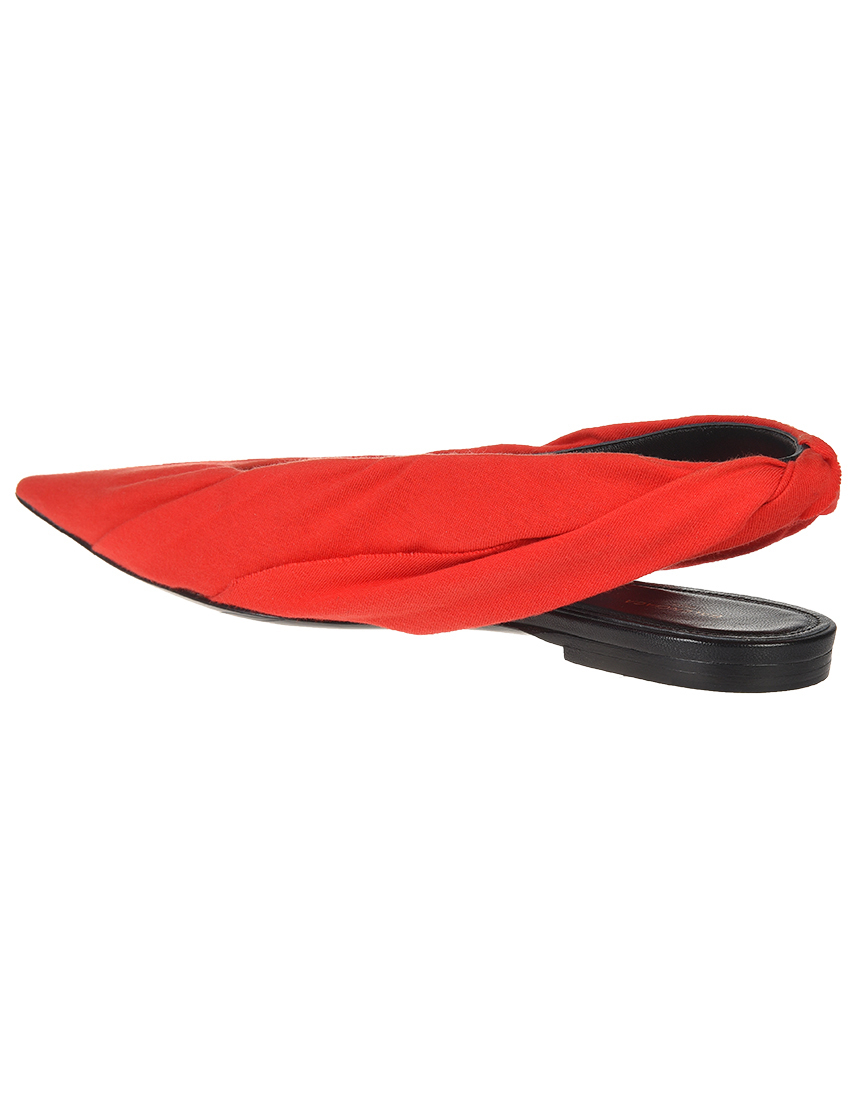 женские красные Босоножки Balenciaga 500619-6571_red - фото-2