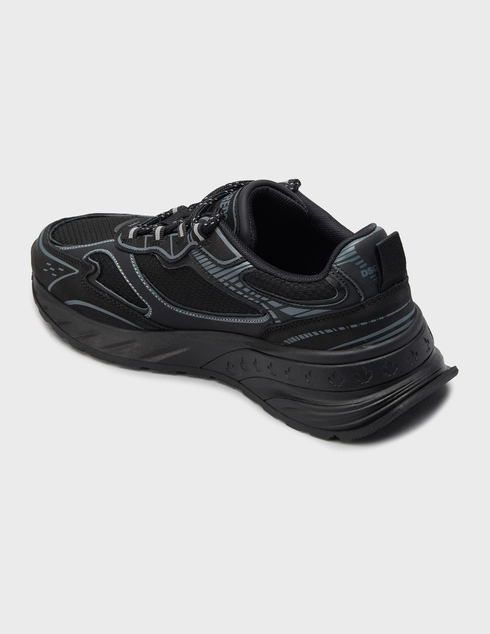 мужские черные Кроссовки Dsquared2 0444_black - фото-2