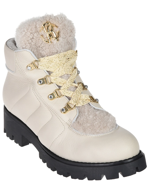 бежевые Полуботинки Roberto Cavalli 61610-М-ОЛ-panna_beige