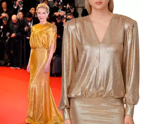 Кейт Бланшетт в платье Louis Vuitton & Платье SOUVENIR
