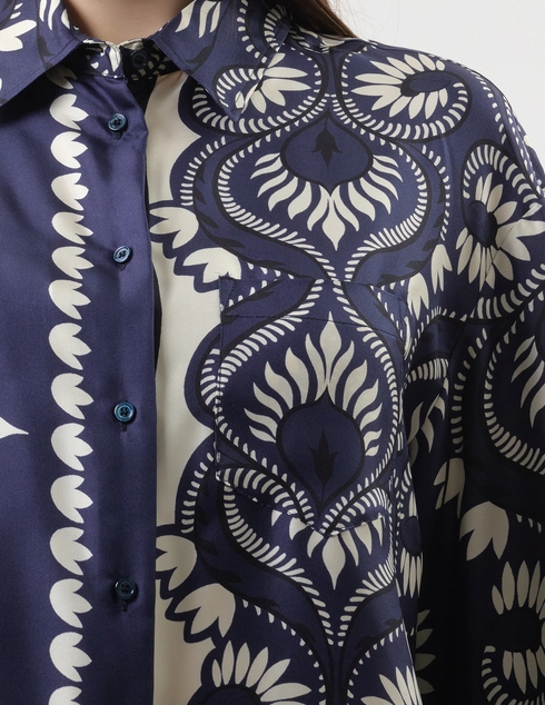 Weekend Max Mara LASTRA-OTTICO_blue фото-5