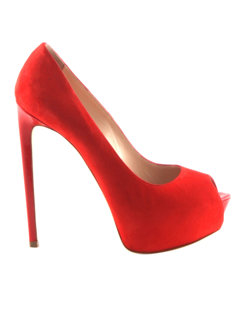 женские красные Туфли Twice 32137 - фото-2