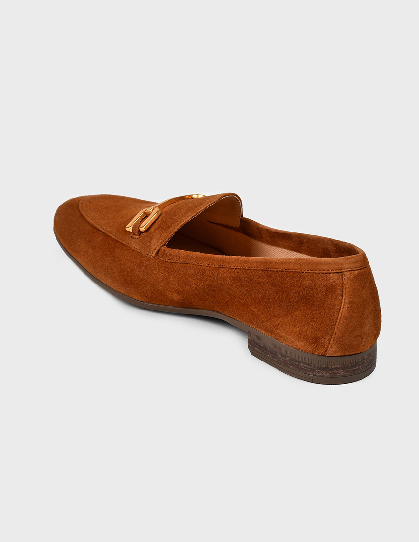 женские коричневые Лоферы Unisa DALCY-З-viski-brown - фото-2