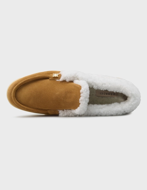 коричневые женские Полуботинки Casadei 317_brown 28980 грн