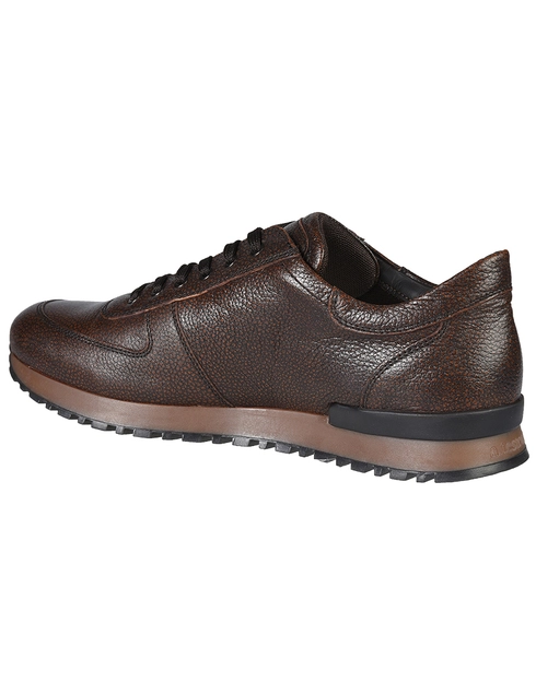 мужские коричневые Кроссовки A.Testoni 70443-94585_brown - фото-2