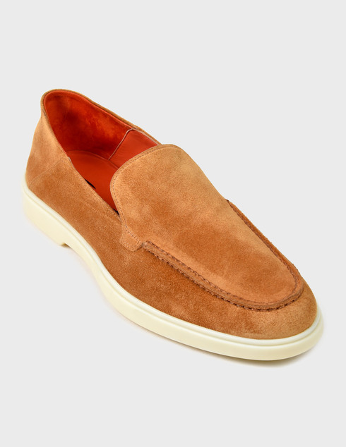 коричневые Туфли Santoni SWUYA58673TISCPYLC50-brown