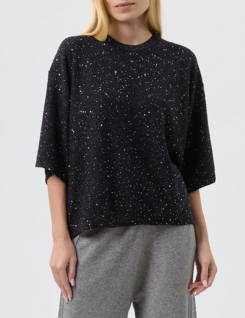 Kaos NT039-wool-alpaca-paet_black фото-1