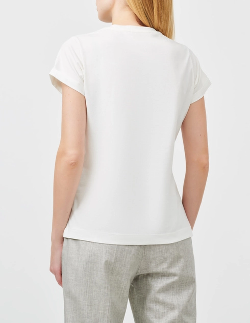 Kaos DM-002-coton-panna_white фото-4