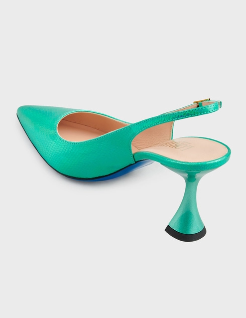 женские зеленые Босоножки Loriblu 4EXSMINT_green - фото-2