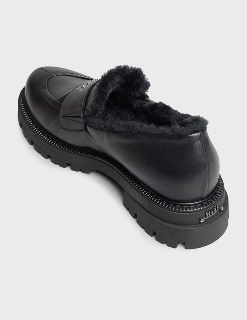 женские черные Лоферы Mara T358_black - фото-2