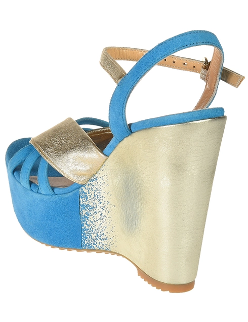 женские голубые Босоножки Donna Piu 51141_blue - фото-2