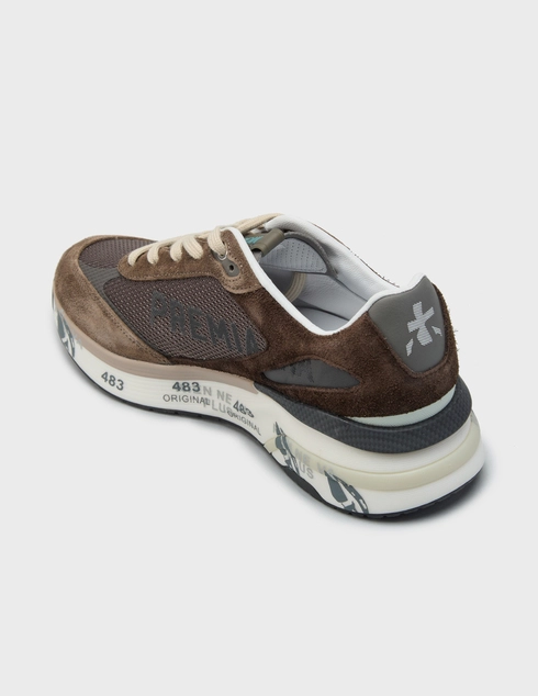 мужские коричневые Кроссовки Premiata MOERUN_6446 - фото-2