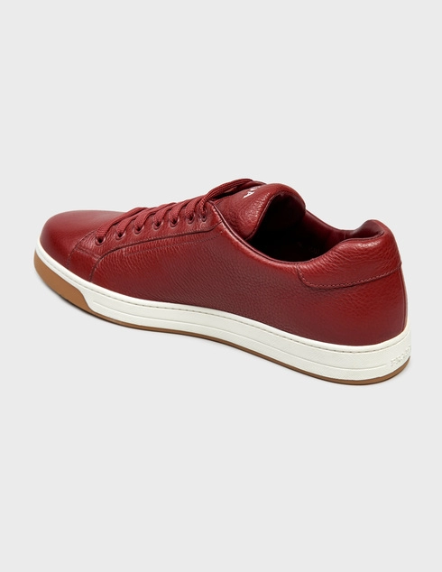 мужские красные Кеды Prada 4E3507-Rosso_red - фото-2