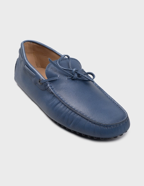 синие Мокасины Tod'S ms005_blue