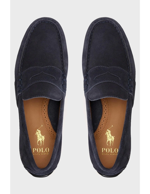 мужские черные Мокасины Polo Ralph Lauren RALPH_LAUREN_2321 - фото-2