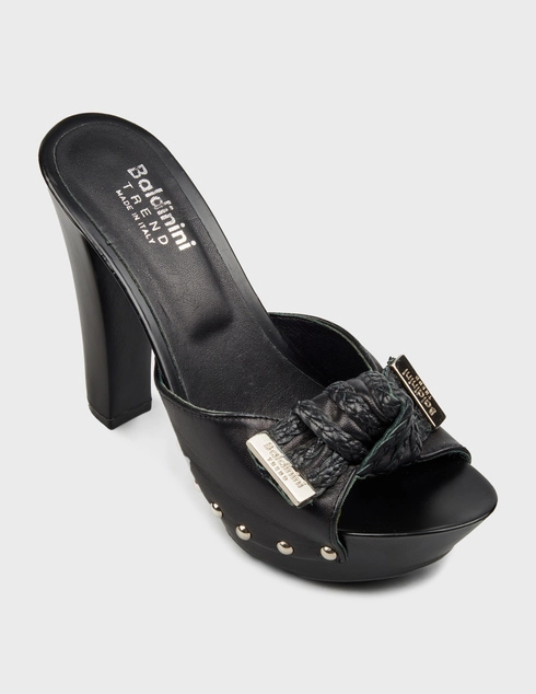 черные Шлепанцы Baldinini 299832-black