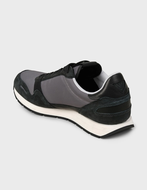 мужские серые Кроссовки Emporio Armani X4X215-gray - фото-2