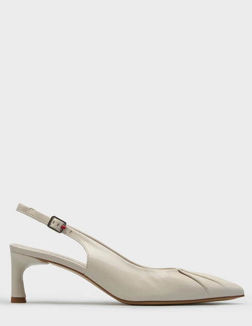 женские белые кожаные Босоножки Halmanera GIL07_white - фото-5