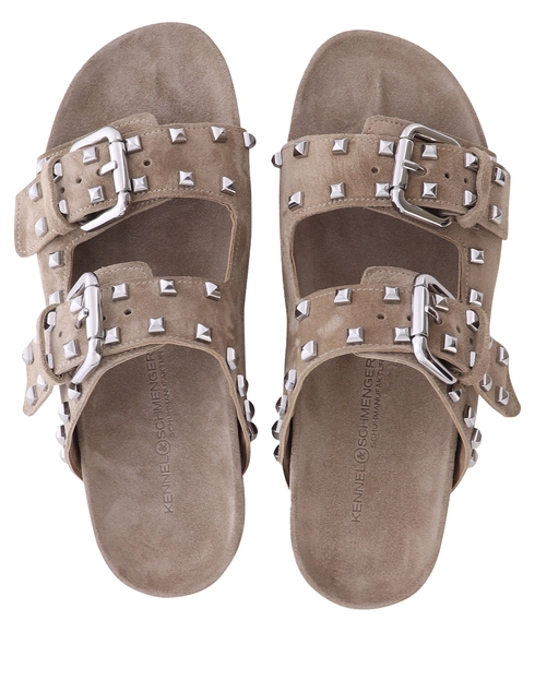 коричневые женские Шлепанцы Kennel & Schmenger 111119.0120.2250 19280 грн