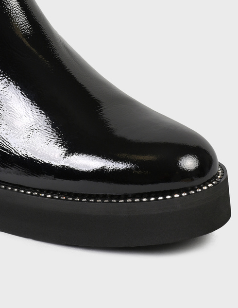 женские черные лакированные Ботинки Baldinini 948619-black - фото-5