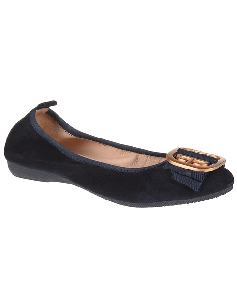 синие Балетки Gianni Renzi 1058_blue