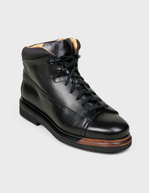 черные Ботинки Santoni Sant-MCHM15223JW1VDIDN51-black