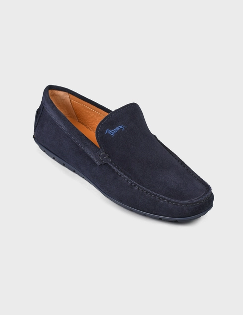 синие Мокасины Harmont&Blaine EFM221-130_5600-blue
