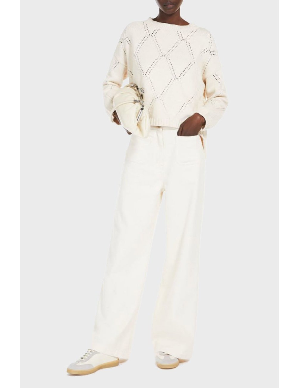 

Свитер, Молочный;белый