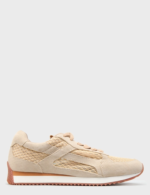 женские бежевые текстильные Кроссовки Gioseppo 78050_beige - фото-5