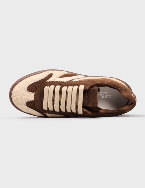 коричневые женские Кеды Iceberg 2400-poni-brown 15784 грн
