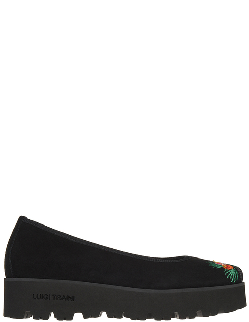 женские черные замшевые Туфли Luigi Traini 2000-121_black - фото-5
