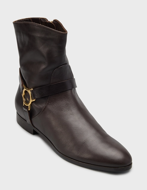 коричневые Ботинки Donna Laura 12702_brown